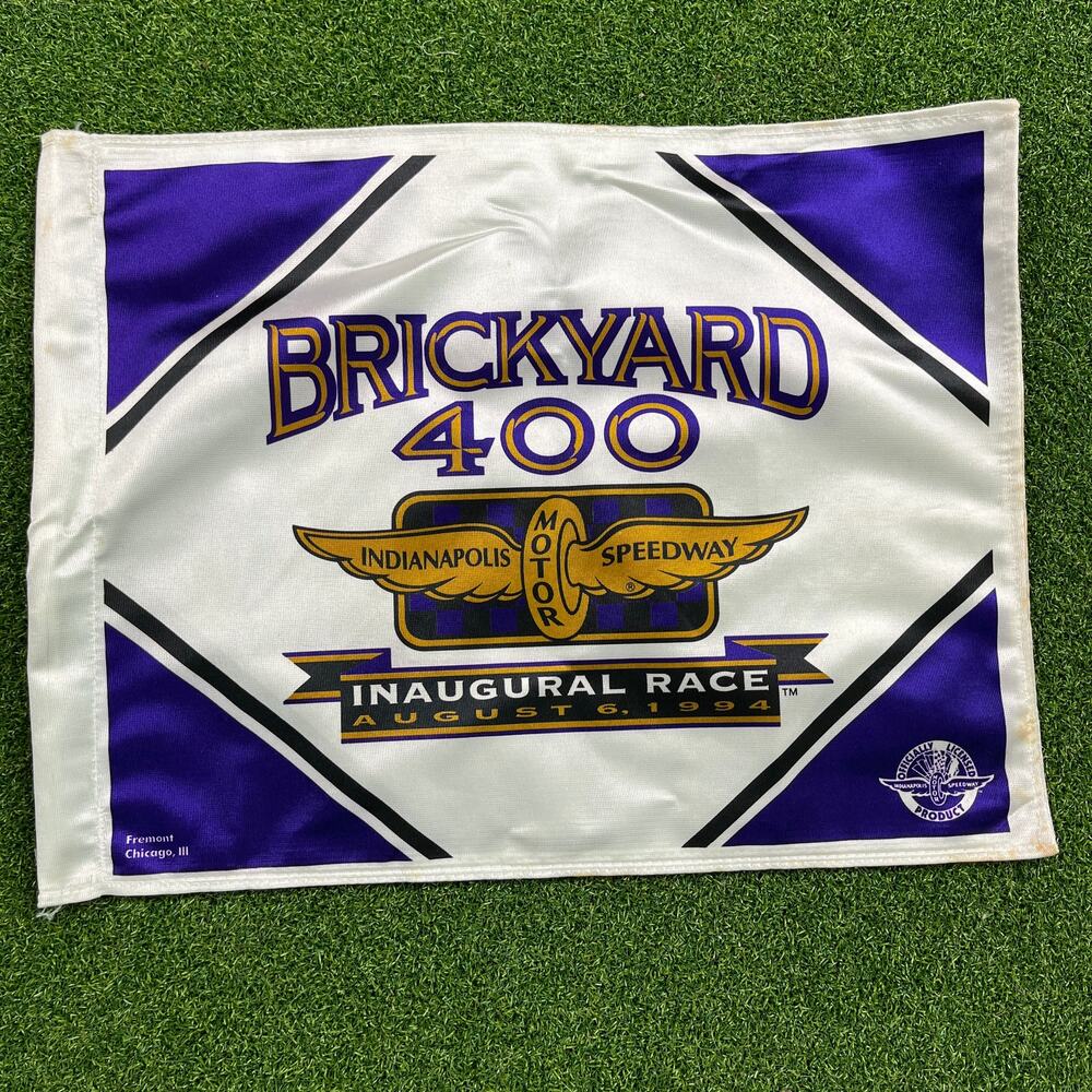 1994 Inaugural Brickyard 400 Indianapolis Motor Speedway Flag